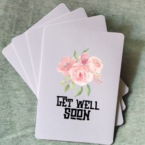Get Well Cards | Personalised Greeting Cards 15 x 9.25 CM